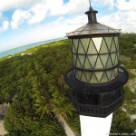 Aerial Photo of Key Biscayne Lighthouse