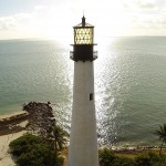 Aerial Photo of Key Biscayne Lighthouse