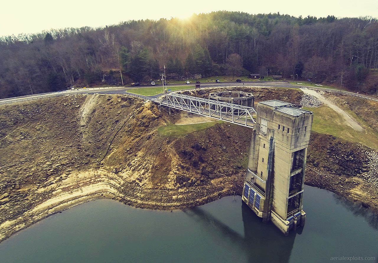 Aerial Photo of Pleasant Hill Dam