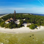 Aerial Photo of Sanibel Lighthouse