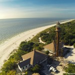 Aerial Photo of Sanibel Lighthouse